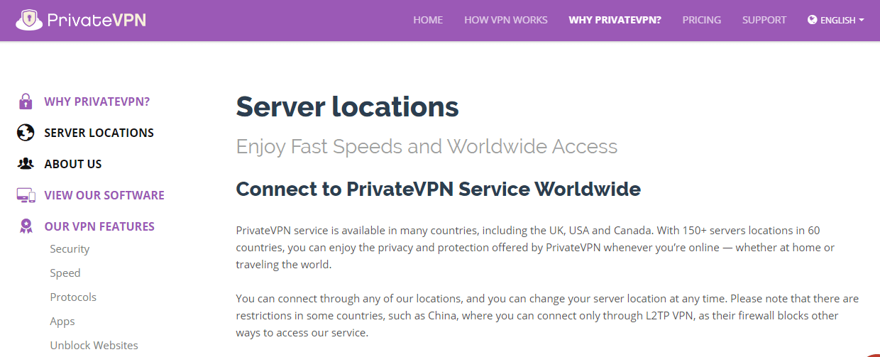Private VPN for dark web